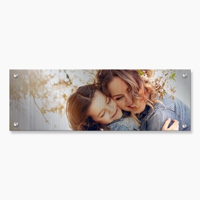 Large Metal Print Size 11"x33"