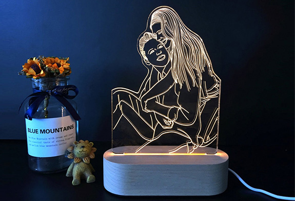 Customizable LED Lamps Make for Unique Home Decor