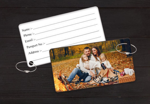 Custom Luggage Tag Details