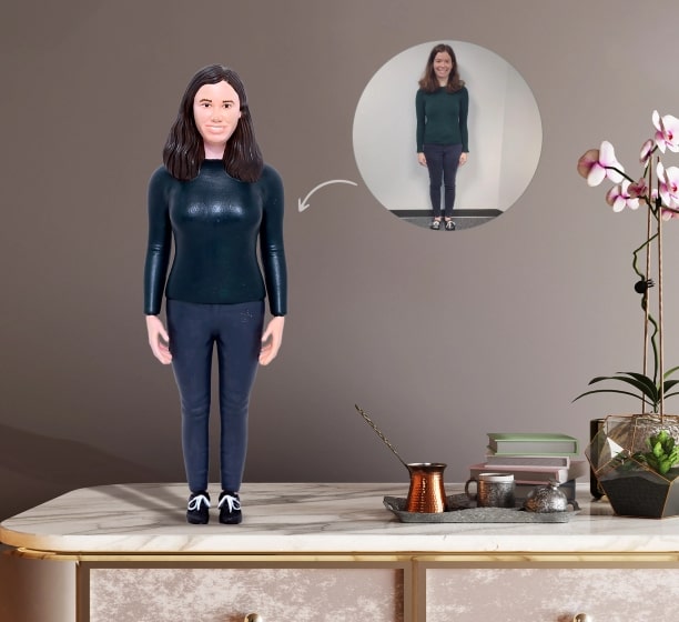 3D Printable Miniature Full Body With Hand Painted