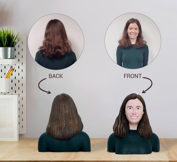 3D Miniature Half Body Customization