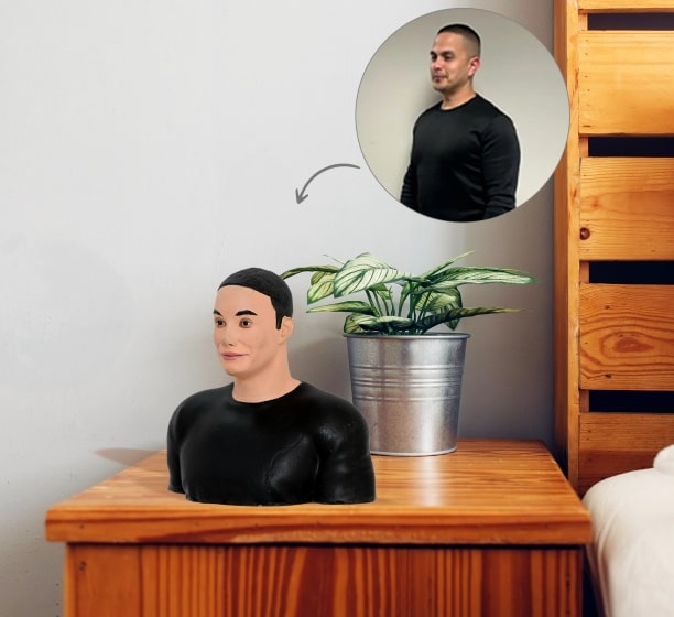 Create Custom 3D Miniature Half Body