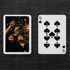 Custom Playing Cards for New Year Sale United States
