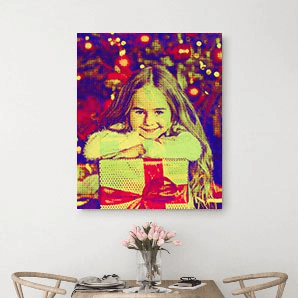 Pop Art Canvas Print for New Year Sale United States