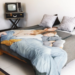 Photo Blanket Sleepy Father's Day Sale united states