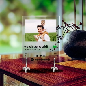 Custom Spotify Plaque Father's Day Sale united states