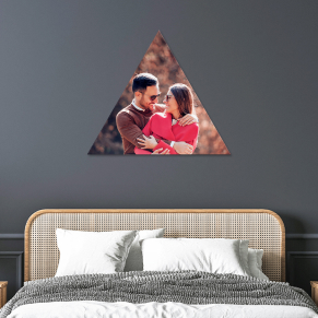 Triangle-Shaped Wall Art