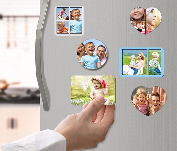 15 x PERSONALISED PHOTO FRIDGE MAGNETS WITH YOUR OWN PHOTO GREAT GIFT XMAS 