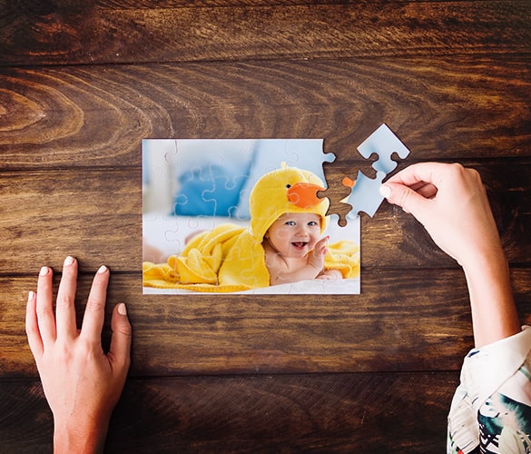 Turn your picture into a puzzle. Details about  / Personalized Photo Puzzle