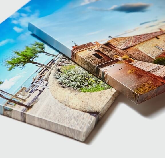 Gallery Wrapped Shaped Canvas Prints
