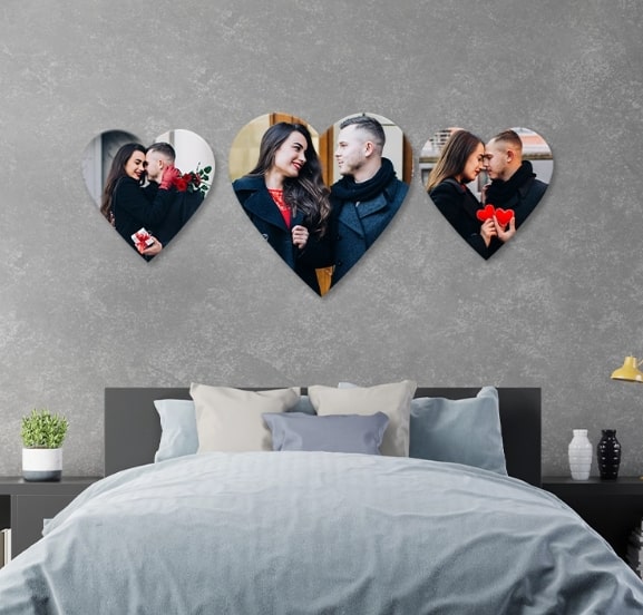 Custom Heart Shaped Canvas Prints Custom Heart Shaped Canvas Prints