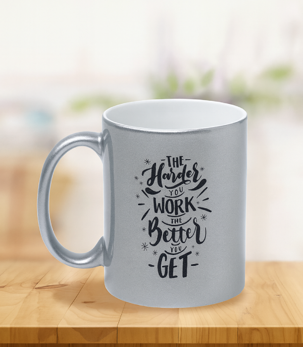 Best Mom Ever #154 - Funny Humor 11oz Silver Coffee Mug Cup