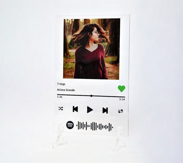 Custom Spotify Song Plaques