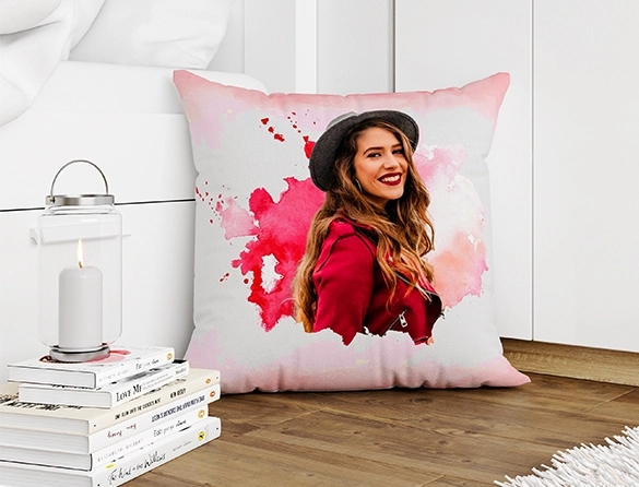 Give a distinct touch to your living room with custom pillows