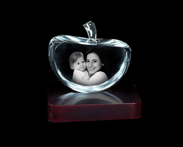 Personalized 3D Photo Crystal