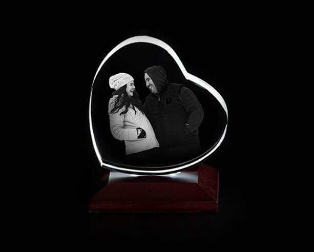 Personalized 3D Photo Crystal