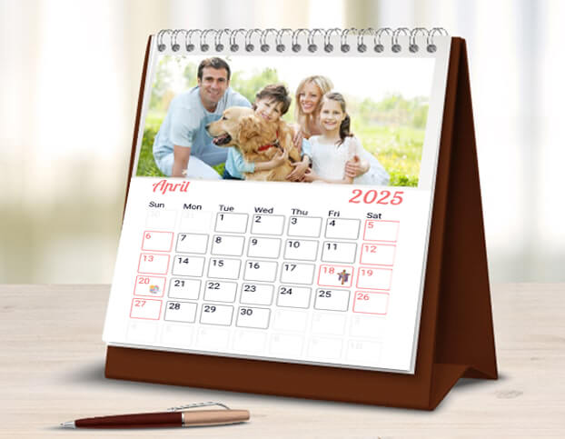 Custom Desk Calendars Personalized Photo Desk Calendars Online