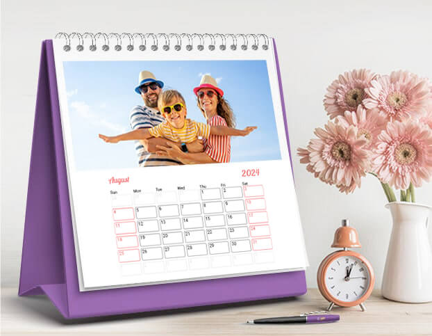 Custom Desk Calendar