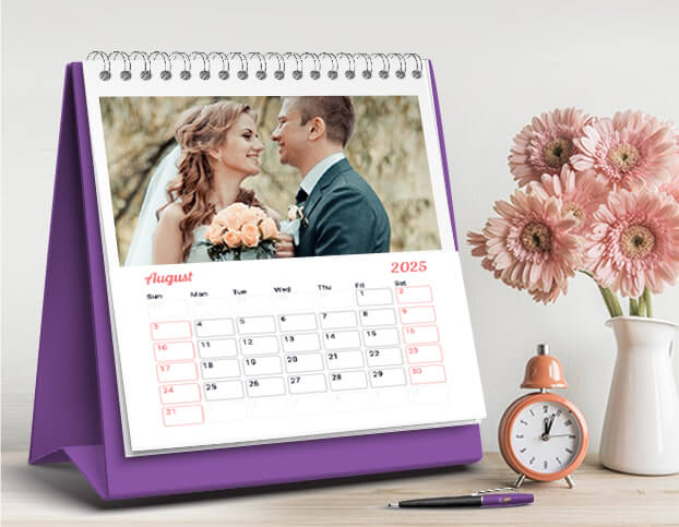 Custom Desk Calendars Personalized Photo Desk Calendars Online