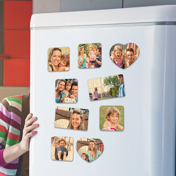 3xQuality Personalized Fridge Magnets Photo Picture Custom Made 96mm x 66mm 3PCS 