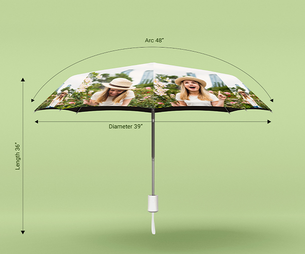 Northern Fritid Ubrugelig Custom Photo Umbrella | Personalized Photo Umbrella | CanvasChamp