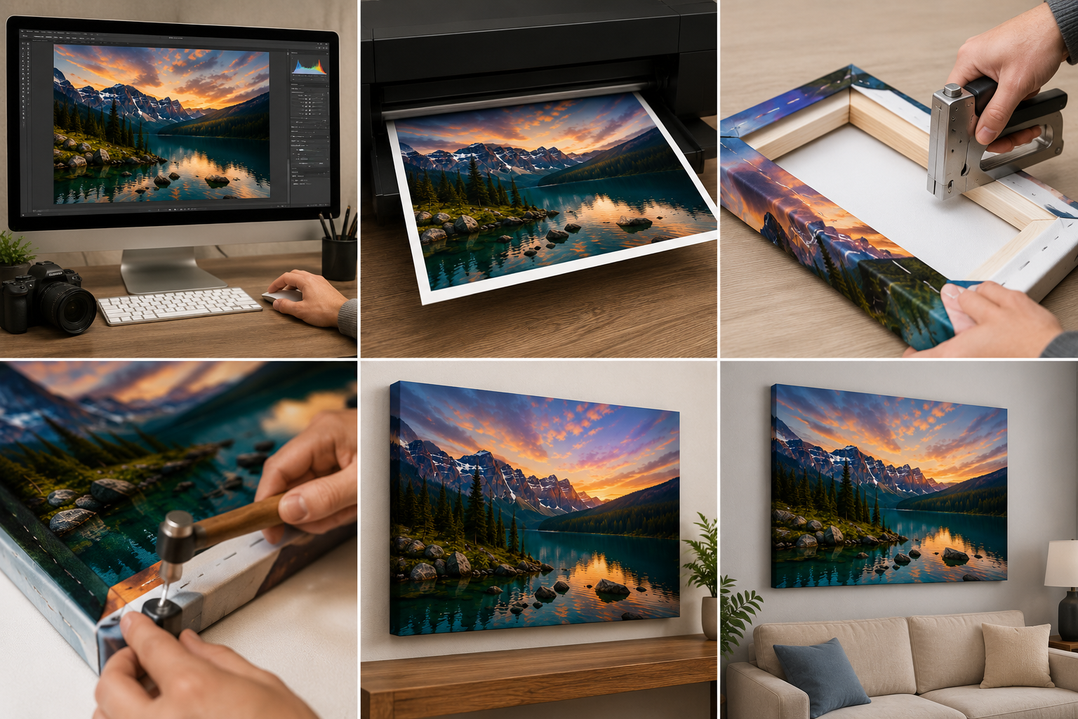 How to Make Canvas Prints How to Make Canvas Prints