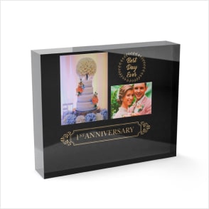 Acrylic Photo Block for Anniversary Acrylic Photo Block for Anniversary