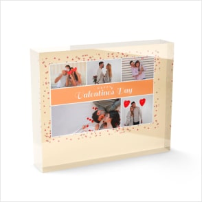 Acrylic Photo Block for Valentines Day Acrylic Photo Block for Valentines Day