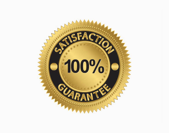 100% Quality Guarantee 100% Quality Guarantee