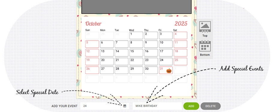 Customize Your Wall Calendars with Important Dates Customize Your Wall Calendars with Important Dates